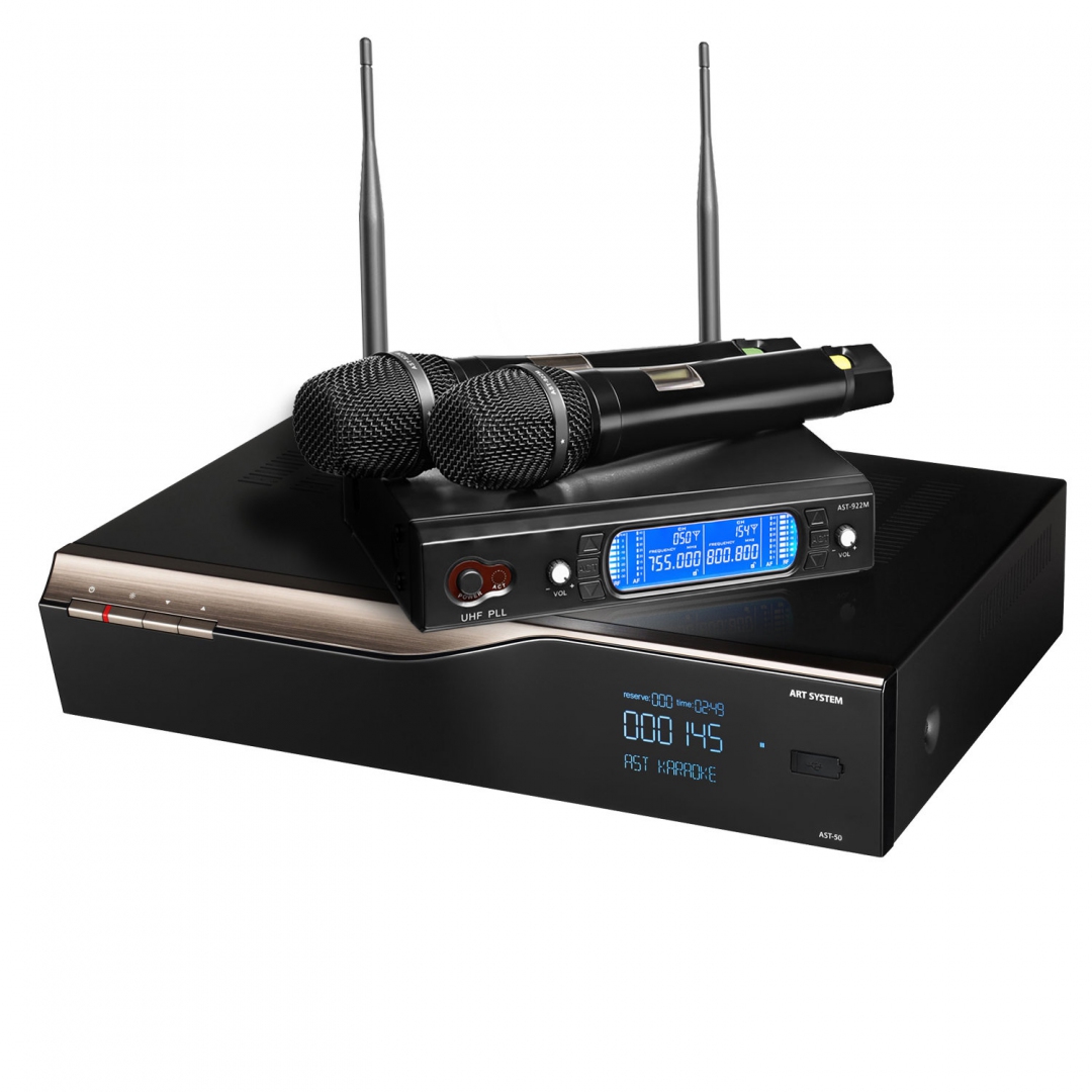 караоке-комплект AST-50 c микрофонами в Грязях
