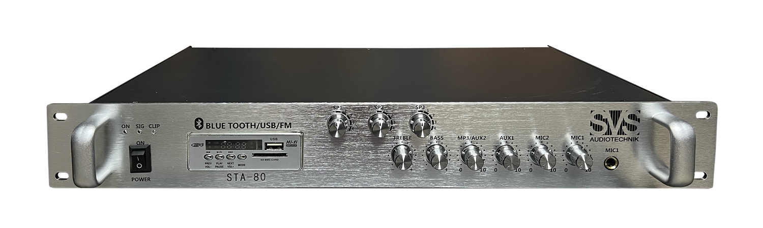 SVS Audiotechnik STA-80 Микшер-усилитель для систем Public Address в Грязях