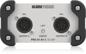 Klark Teknik DI 22P пассивный стерео директ-бокс в Грязях