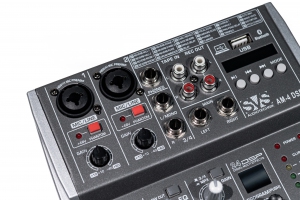 SVS Audiotechnik mixers AM-4 DSP Аналоговый микшерный пульт, 4-канала в Грязях